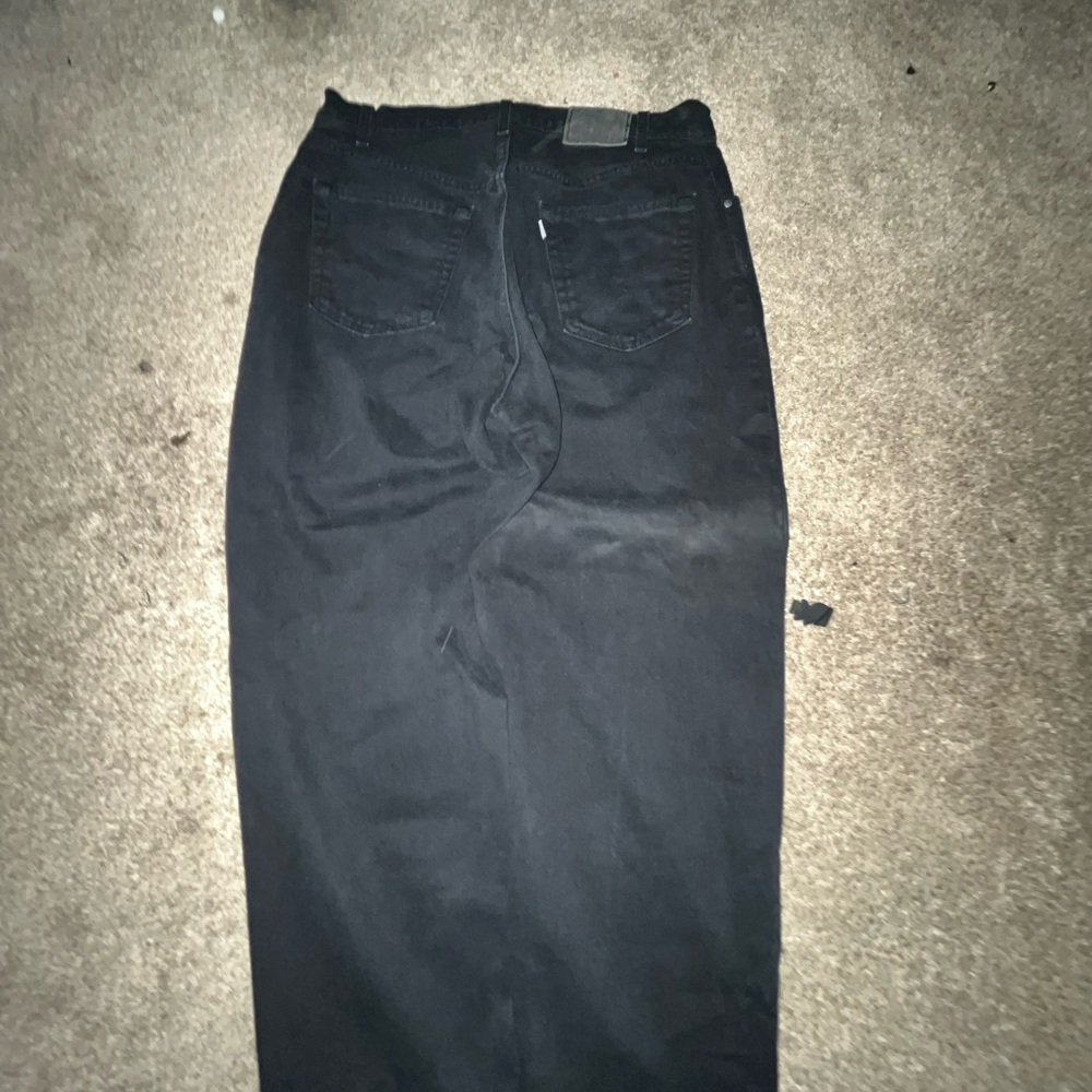 Black vintage levi silver tab jeans
